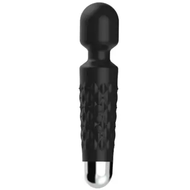 Postman Masajeador & Vibrador Cabeza Flexible Negro | Armony