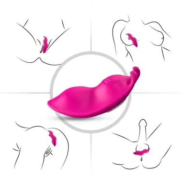 Honeybee Panties Vibrador Punto G Fucsia - APP Gratuita