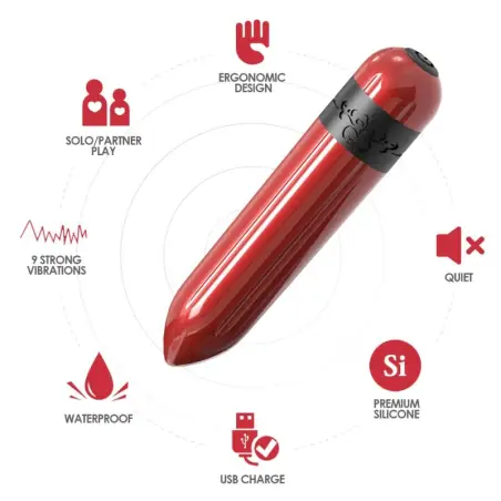 Rocket Bala Vibradora Control Remoto Fucsia | Armony