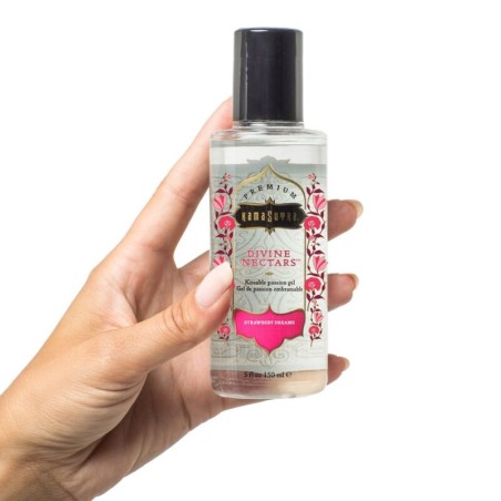KAMASUTRA - DIVINE NECTARS LUBRICANTE STRAWBERRY DREAM 150 ML KAMASUTRA  COSMETICS