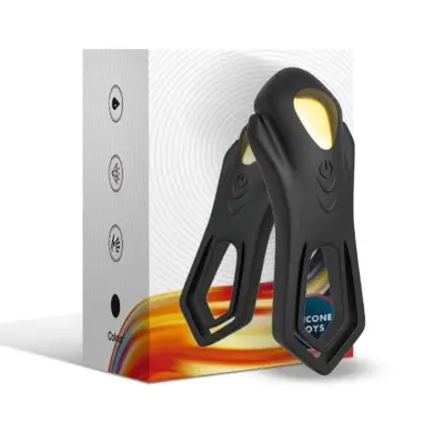 Roadster Anillo Vibrador Doble Control Remoto Negro | Armony