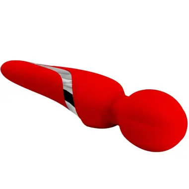 Walter Vibrador Wand Rojo - 7 Funciones | Pretty Love