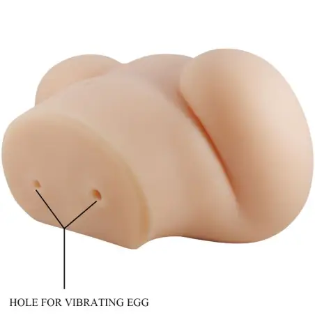 Vagina y Ano Realísticos Vibrador Luna | Crazy Bull