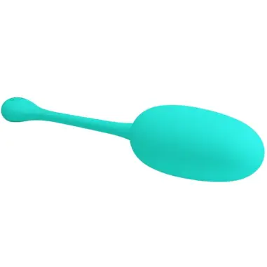 Knucker Huevo Vibrador Recargable Verde Agua | Pretty Love