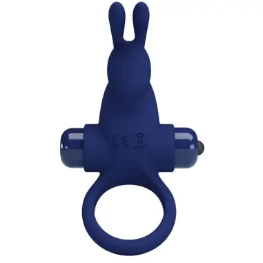 Jiro Anillo Rabbit con Vibración Azul | Pretty Love
