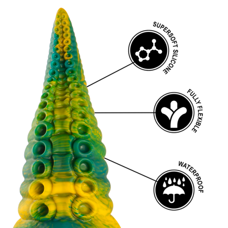 EPIC - CETUS DILDO TENTÁCULO VERDE TAMAÑO PEQUEÑO EPIC