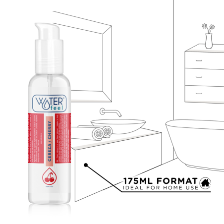 WATERFEEL - LUBRICANTE CEREZA 175 ML WATERFEEL
