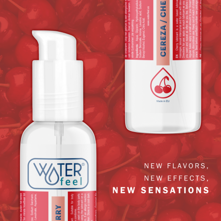 WATERFEEL - LUBRICANTE CEREZA 175 ML WATERFEEL