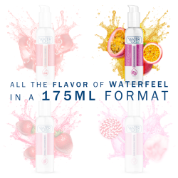 WATERFEEL - LUBRICANTE BASE AGUA FRUTA DE LA PASIÓN 175 ML WATERFEEL 2