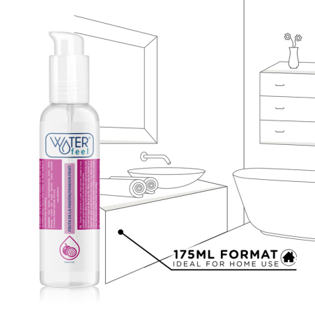 WATERFEEL - LUBRICANTE BASE AGUA FRUTA DE LA PASIÓN 175 ML WATERFEEL