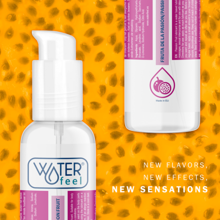 WATERFEEL - LUBRICANTE BASE AGUA FRUTA DE LA PASIÓN 175 ML WATERFEEL
