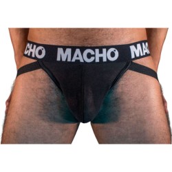MACHO - MX25NN JOCK NEGRO TALLA XL MACHO UNDERWEAR