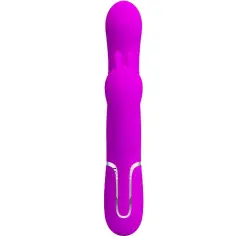PRETTY LOVE - CAMMY TRIPLE VIBRADOR MULTIFUNCIÓN 4 EN 1 ROSA 2