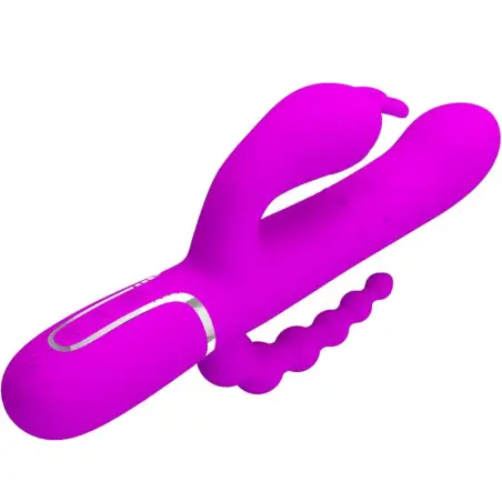 Cammy Triple Vibrador Multifunción 4 en 1 Rosa | Pretty Love