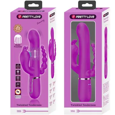 Cammy Triple Vibrador Multifunción 4 en 1 Rosa | Pretty Love
