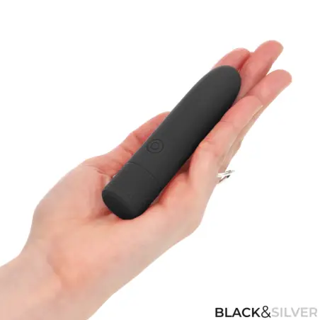 Geri Bala Vibradora Recargable por USB 8 Vibraciones Negro