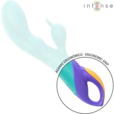 Fred Vibrador Recargable Rabbit Azul - Sumergible | Intense