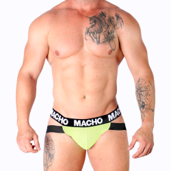 MACHO - MX28FA JOCK AMARILLO NEON M MACHO UNDERWEAR 2