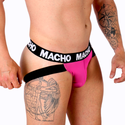 MACHO - MX28FR JOCK ROSA NEON M MACHO UNDERWEAR 2