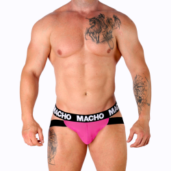 MACHO - MX28FR JOCK ROSA NEON L MACHO UNDERWEAR 2