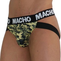 MACHO - MX28MV JOCK MILITAR VERDE XL MACHO UNDERWEAR 2