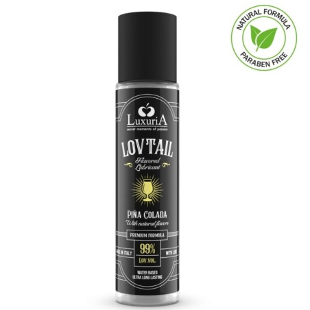 INTIMATELINE - LUXURIA LOVTAIL LUBRICANTE BASE AGUA PIÑA COLADA 60 ML INTIMATELINE LUXURIA
