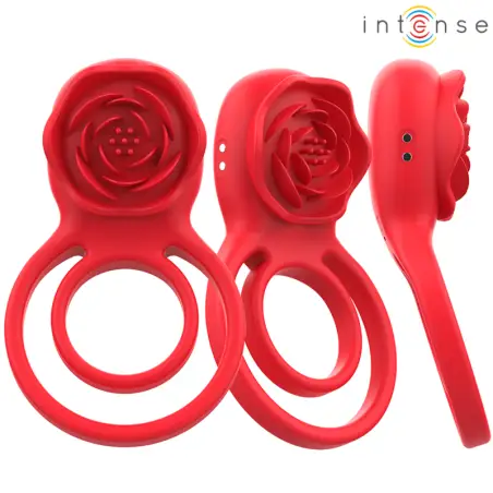 Gail Rosa Estimuladora 10 Vibraciones Rojo Control Remoto