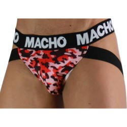 MACHO - MX28MR JOCK MILITAR ROJO L MACHO UNDERWEAR 2