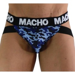 MACHO - MX28MA JOCK MILITAR AZUL XL MACHO UNDERWEAR