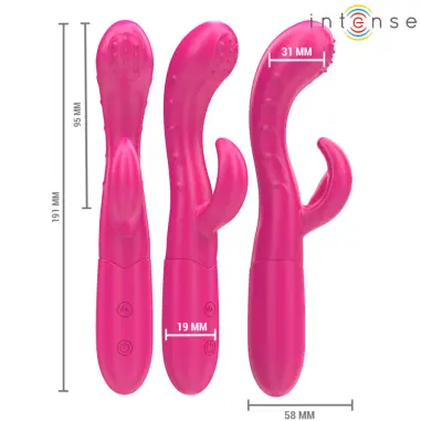 Amara Vibrador con Lengua Estimuladora 10 Vibraciones Rosa