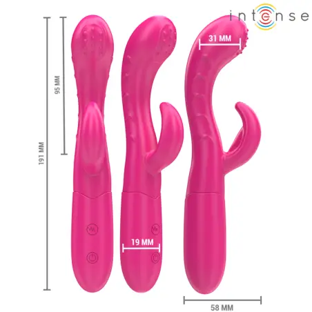 Amara Vibrador con Lengua Estimuladora 10 Vibraciones Rosa