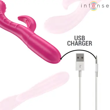 Amara Vibrador con Lengua Estimuladora 10 Vibraciones Rosa