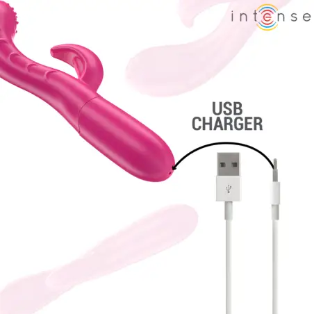 Amara Vibrador con Lengua Estimuladora 10 Vibraciones Rosa