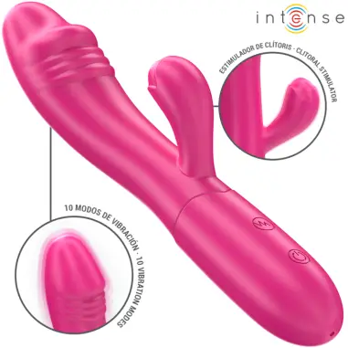 Ivy Vibrador Flexible 10 Vibraciones con Lengua Estimuladora