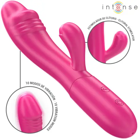 Ivy Vibrador Flexible 10 Vibraciones con Lengua Estimuladora