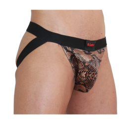 BURN - 002 JOCK SNAKE NEGRO L BURN