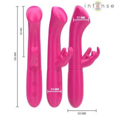 Julieta Vibrador Rabbit 18,6 cm 10 Vibraciones Rosa