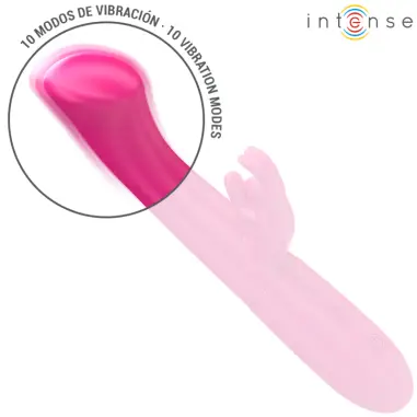 Julieta Vibrador Rabbit 18,6 cm 10 Vibraciones Rosa