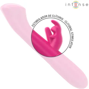Julieta Vibrador Rabbit 18,6 cm 10 Vibraciones Rosa