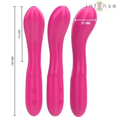 Lisette Vibrador 19 cm Flexible 10 Vibraciones Rosa