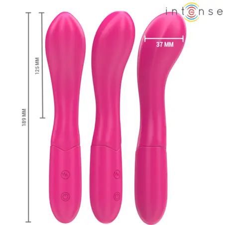 Lisette Vibrador 19 cm Flexible 10 Vibraciones Rosa