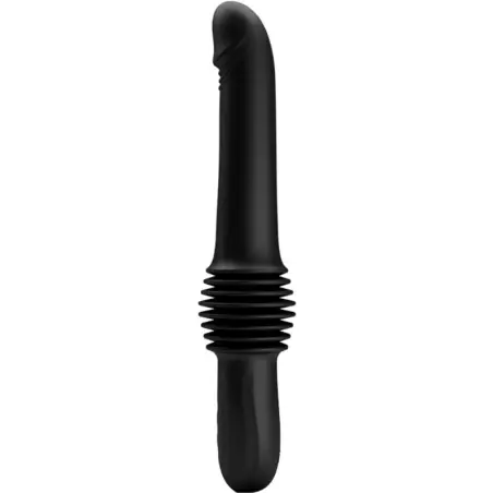 Pazuzu Vibrador 3 Modos de Empuje Negro | Pretty Love