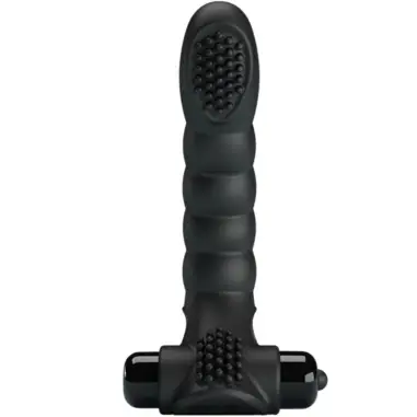 Alexander Vibrador de Dedo 10 Vibraciones Negro - 10 Modos