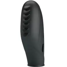 PRETTY LOVE - GILO VIBRADOR DE DEDO SILICONA NEGRO 2