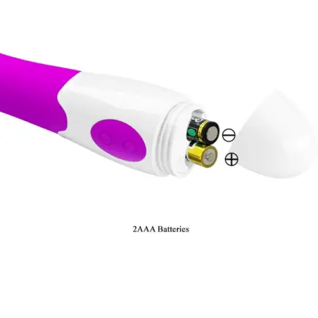 Elemental Vibrador 30 Modos de Vibración Morado - 30 Modos