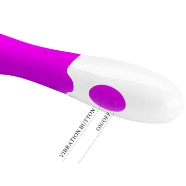 Elemental Vibrador 30 Modos de Vibración Morado - 30 Modos