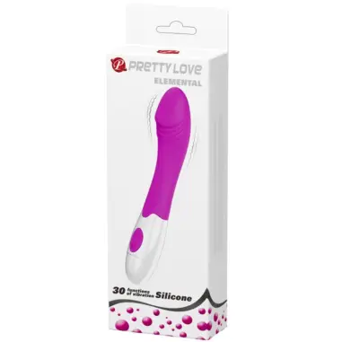 Elemental Vibrador 30 Modos de Vibración Morado - 30 Modos