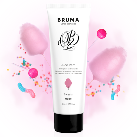 BRUMA - GEL DESLIZANTE CON ALOE VERA SABOR A NUBE 100 ML BRUMA