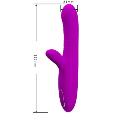 Angelique Vibrador Multifunción + Estimulador de Clítoris