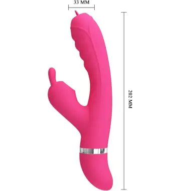 Phoenix Vibrador Rabbit Multifunción Rosa | Pretty Love